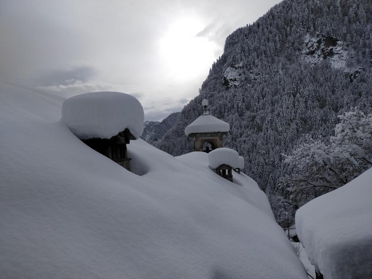 Vila Ca' Scocc, Antica Casa Di Montagna In Valsesia Mollia Exteriér fotografie