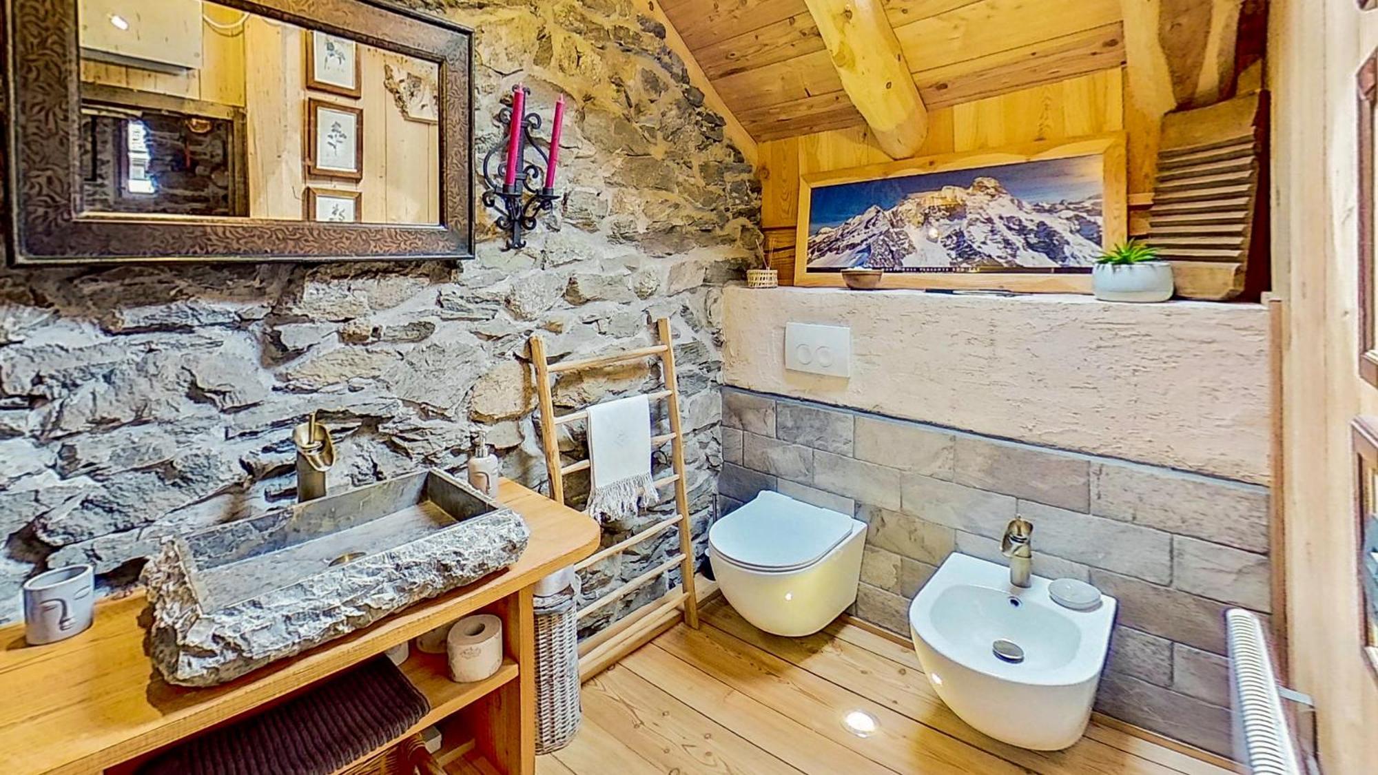 Vila Ca' Scocc, Antica Casa Di Montagna In Valsesia Mollia Exteriér fotografie